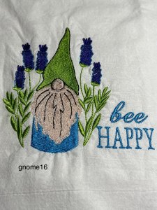 kitchen towels, embroidered