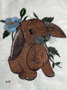 kitchen towels, embroidered