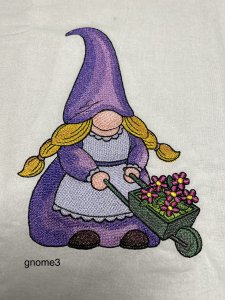 kitchen towels, embroidered