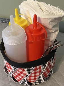 baskets, cloth weaved