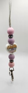 Teacher Heart Lanyard
