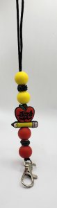 Teach Love Inspire Apple Lanyard