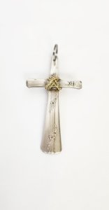 Silverware crosses