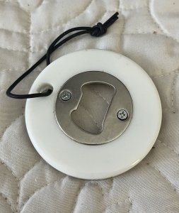 Unique Round Resin Bottle Opener