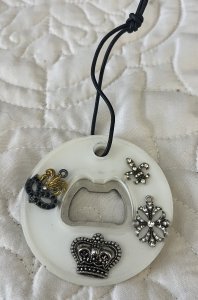 Unique Round Resin Bottle Opener