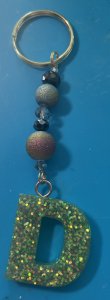 Hand Beaded Keychain
