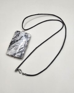 Zebra Jasper Statement Necklace