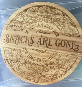 Fun Way to let guests know it might be time to leave!