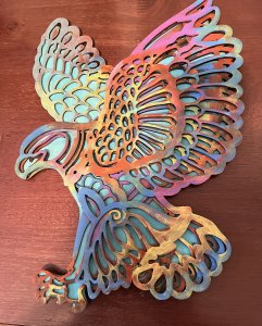 Large multi colored Eagle