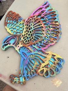 Large multi colored Eagle