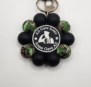 All Gave Some Flower Keychain