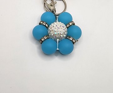 Fancy Flower Keychain