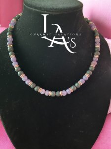 Lavender and Lava Rock