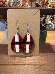 Santa Suit Earrings