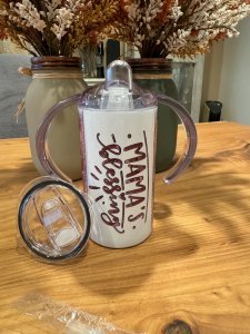 Mama's Blessing convertible sippy cup to kids' tumbler