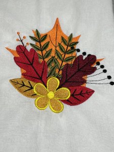 embroidered kitchen towels
