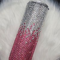 Rose Ombre Bling Tumbler
