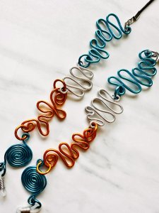 Vivid Anodized Aluminum Eyeglass Holders