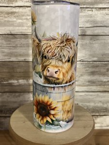 20 oz Highland cow