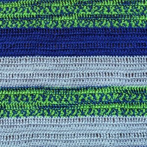 City Trail Striped Lap Blanket