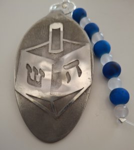 Dreidel Spoon Charm