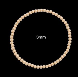 Gold Filled Beaded Bracelet (3mm)