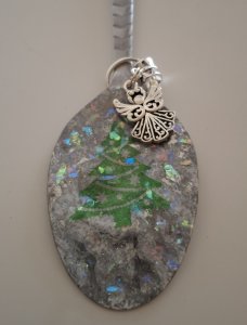 Christmas Angel Spoon Ornament