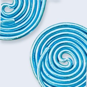 Turquoise Anodized Aluminum Earrings