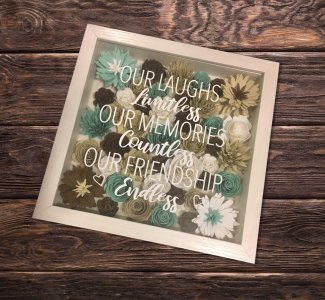 9x9 Friendship Shadow Box