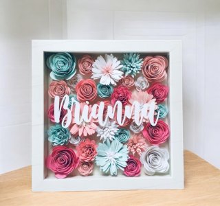 9x9 Personalized Shadow Box