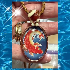 Koi Fish Pendant