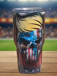 Grunge Punisher Trump