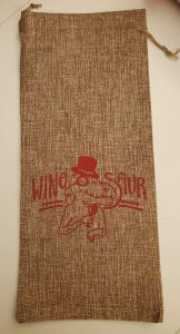 Burlap Wine Bags