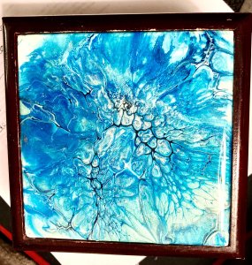 Small Blue Jewelry Box