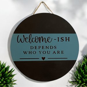Welcome Sign Door Hanger
