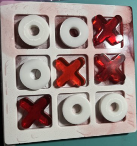 Tic Tac Toe Game with Storage Bag