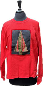 Christmas tree sweatshirt, size Medium (adult )
