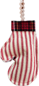 Handmade ornament approx 8” x 4”