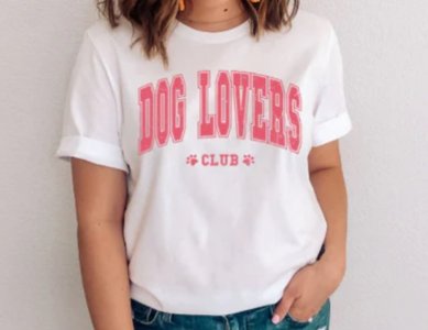 Pawsitively Adorable: Dog Lovers Club T-Shirt