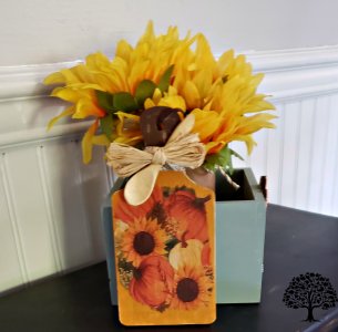 Fall Decorative Mini Wood Cutting Board Handmade