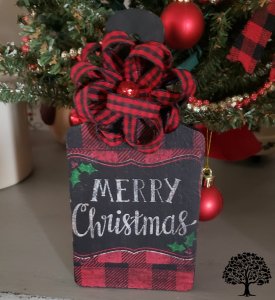 Christmas Decorative Mini Wood Cutting Board Handmade