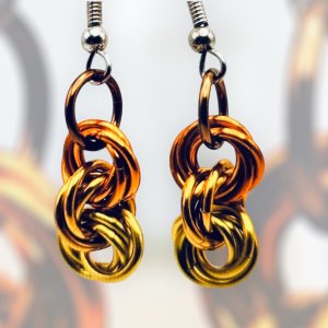 Triple Love Knot Earrings