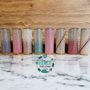 Ombre Bling Tumblers, Ombre Bling Cups, Ombre Bling, Multiple Colors Tumbler, Bling Tumbler, Ombre, Ombre cups, Bling Cups, Bling Tumblers, Sparkly Sports Tumblers, Sparkly Ombre Cups - Preorder