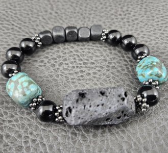 Lava Stone Bracelet