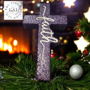 Faith Cross Car Freshie