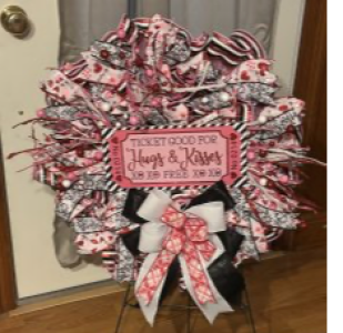 Valentines wreath