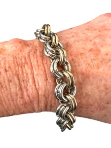 Vivid Anodized Aluminum Jump Ring Bracelet