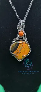 Bumblebee A1 Stainless Steel Wire Wrapped Pendant