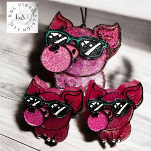 Kool Pig freshie w/ vent clips bundle pack