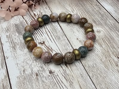 African Opal Stretch Bracelet